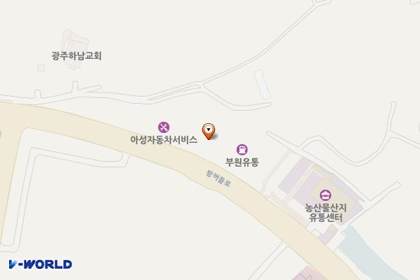 SK네트웍스(주)SK수완셀프주유소 위치 지도 — 전남광주통합특별시 광산구 왕버들로 193 (수완동)