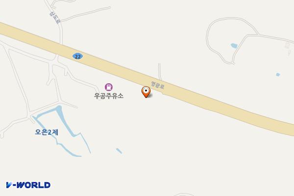 진솔가스충전소 위치 지도 — 전남광주통합특별시 광산구 영광로 3498 (오운동)