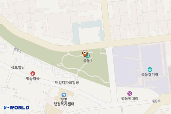 옥동1공원 위치 지도 — 전남광주통합특별시 광산구 평동로803번안길 9 (옥동)