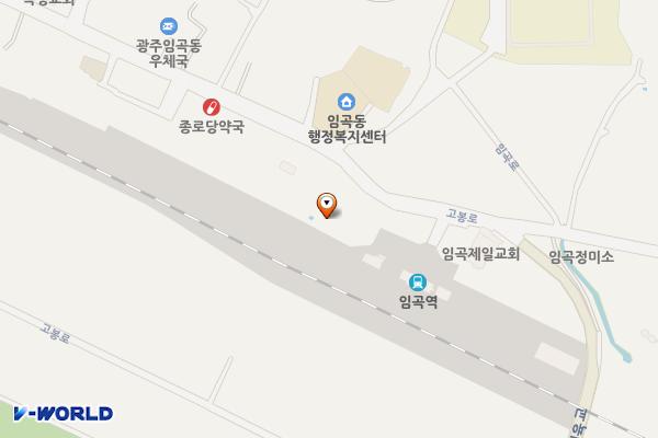 임곡농협주유소 위치 지도 — 전남광주통합특별시 광산구 고봉로 785 (임곡동)