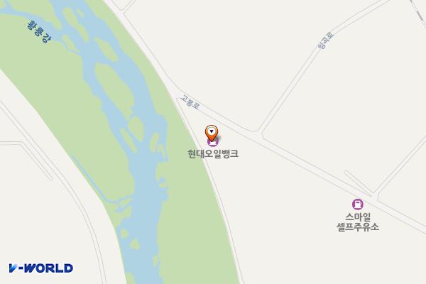 현대오일뱅크 주유소 위치 지도 — 전남광주통합특별시 광산구 고봉로 565 (산막동)