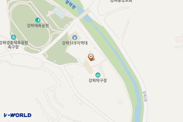 강하주차장 위치 지도 — 경기도 양평군 강하면 운심길 58