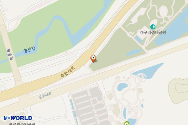 메타길1(매점) 위치 지도 — 전남광주통합특별시 담양군 담양읍 메타세쿼이아로 27