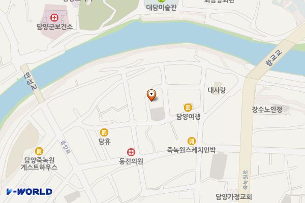 객사리 마을회관 위치 지도 — 전남광주통합특별시 담양군 담양읍 객사4길 43-10