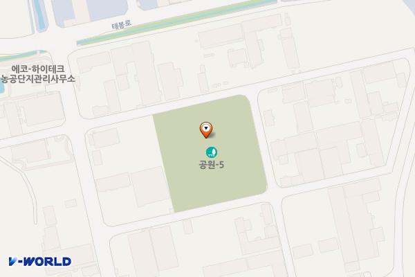 에코단지 축구장 위치 지도 — 전남광주통합특별시 담양군 담양읍 삼만리 1029-3