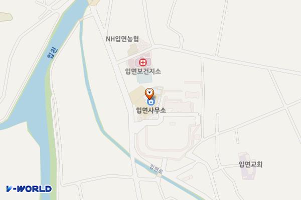 입면 행정복지센터 위치 지도 — 전남광주통합특별시 곡성군 입면 입면로 697, 입면사무소
