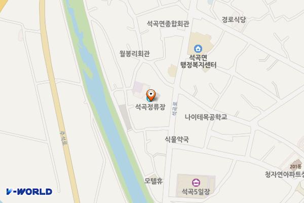 석곡버스터미널 위치 지도 — 전남광주통합특별시 곡성군 석곡면 석곡로 55-3