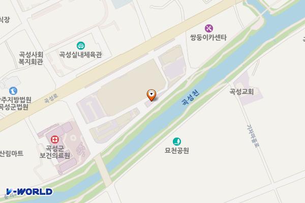 곡성기차마을 전통시장 관리동 위치 지도 — 전남광주통합특별시 곡성군 곡성읍 곡성로 856