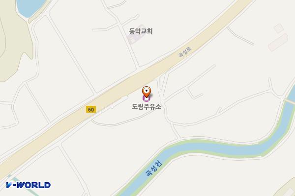곡성 도림주유소 위치 지도 — 전남광주통합특별시 곡성군 곡성읍 곡성로 482