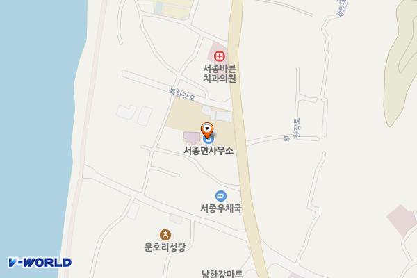 게이트 볼장(공영) 위치 지도 — 경기도 양평군 서종면 중미산로 31(문호리 378-2 맞은편 위치)