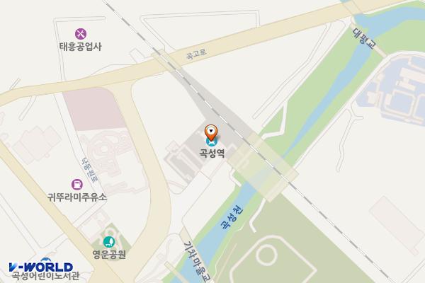 곡성역 화장실 위치 지도 — 전남광주통합특별시 곡성군 곡성읍 곡성로 920