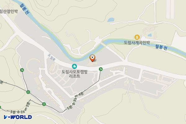 도림사(매표소) 위치 지도 — 전남광주통합특별시 곡성군 곡성읍 도림로 74 (구원리)