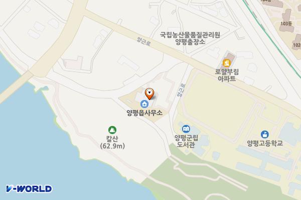 양서면사무소 청사 주차장 위치 지도 — 경기도 양평군 양서면 양수로118번길 10