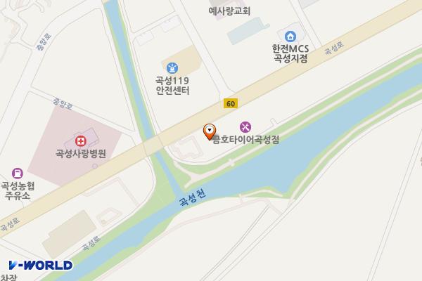 곡성보훈회관 위치 지도 — 전남광주통합특별시 곡성군 곡성읍 곡성로 780, 곡성보훈회관