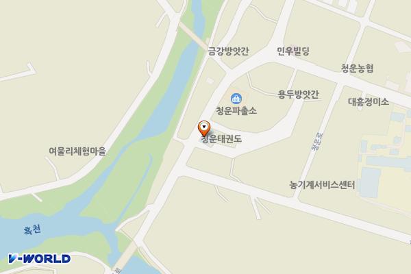 양서면사무소 청사 부설주차장 위치 지도 — 경기도 양평군 양서면 양수로118번길 10