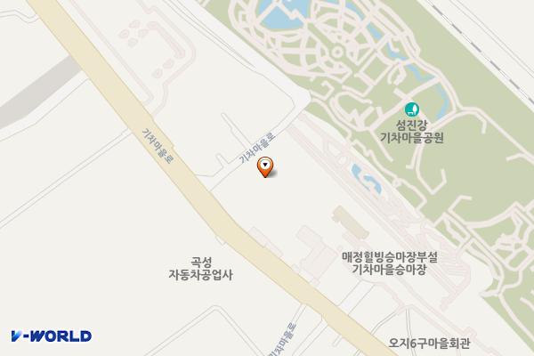 섬진강기차마을 로즈홀 위치 지도 — 전남광주통합특별시 곡성군 오곡면 기차마을로 252-12