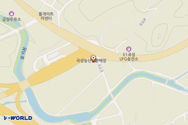 곡성농산물판매장 위치 지도 — 전남광주통합특별시 곡성군 삼기면 곡순로 1241-8