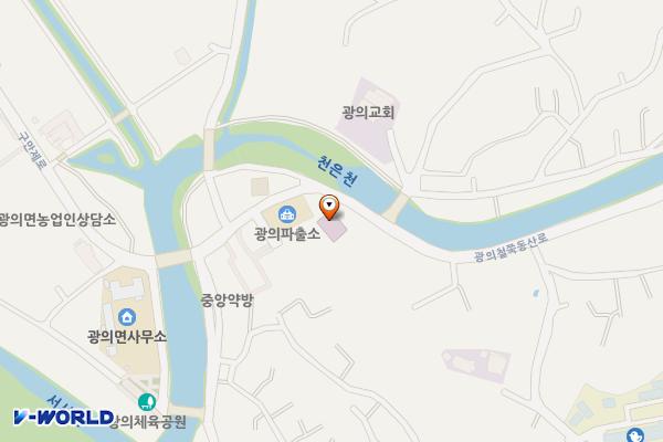 구례군 광의면 보건지소 화장실 위치 지도 — 전남광주통합특별시 구례군 광의면 광의철쭉동산로 14