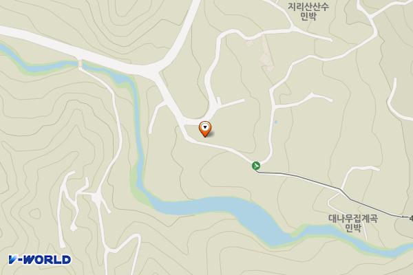 당동솔밭가든 위치 지도 — 전남광주통합특별시 구례군 산동면 당골길 86-3 (좌사리, 당동솔밭가든)
