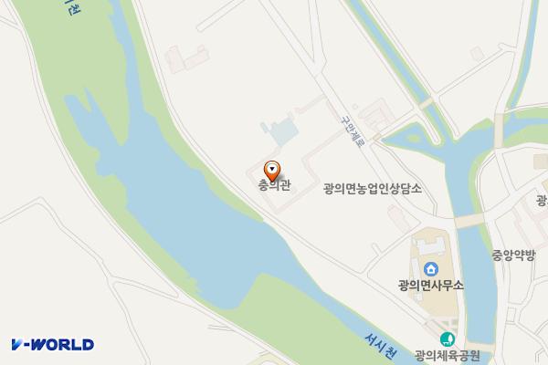 광의 게이트볼장 공중화장실 위치 지도 — 전남광주통합특별시 구례군 광의면 구만제로 357 (연파리)