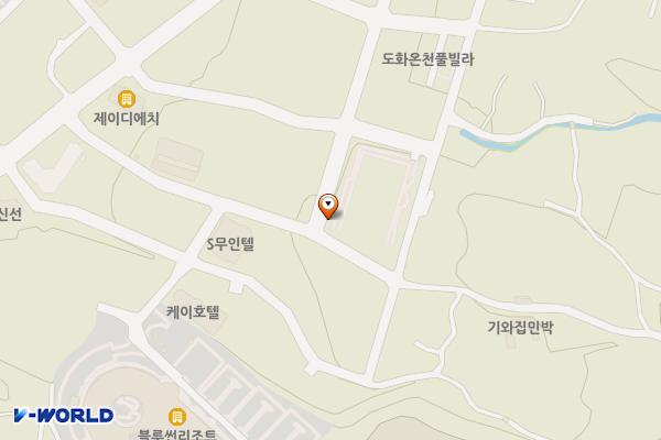 반평체육공원 위치 지도 — 전남광주통합특별시 구례군 산동면 하관길 103 (관산리)