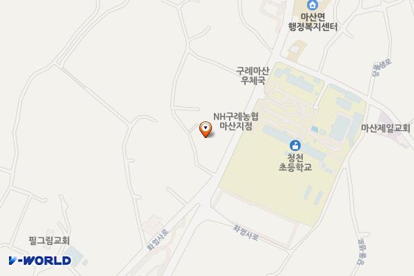 마산 농협 위치 지도 — 전남광주통합특별시 구례군 마산면 화엄사로 131 (마산리, 구례농협마산지소)
