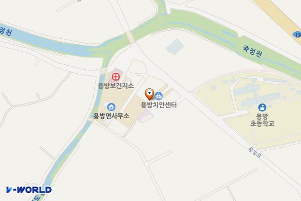 용방치안센터 위치 지도 — 전남광주통합특별시 구례군 용방면 용방로 475 (용정리, 경찰서)
