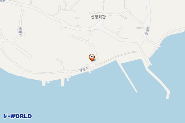 월정방풍림 위치 지도 — 전남광주통합특별시 고흥군 남양면 망월로 292-30