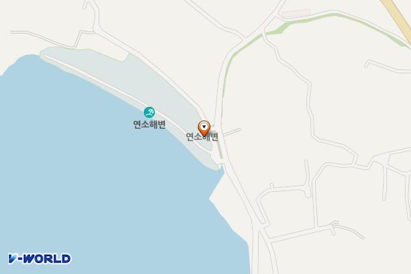 연소해수욕장 위치 지도 — 전남광주통합특별시 고흥군 금산면 연소양지길 74