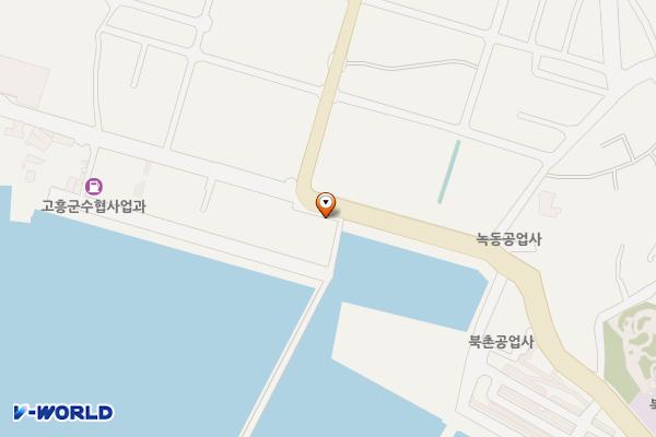 도양북촌매립지 위치 지도 — 전남광주통합특별시 고흥군 도양읍 목넘가는길 67, 일반공장
