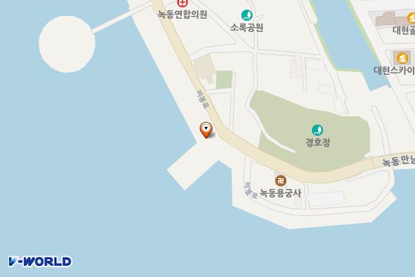 금산선착장주차장 위치 지도 — 전남광주통합특별시 고흥군 도양읍 비봉로 194