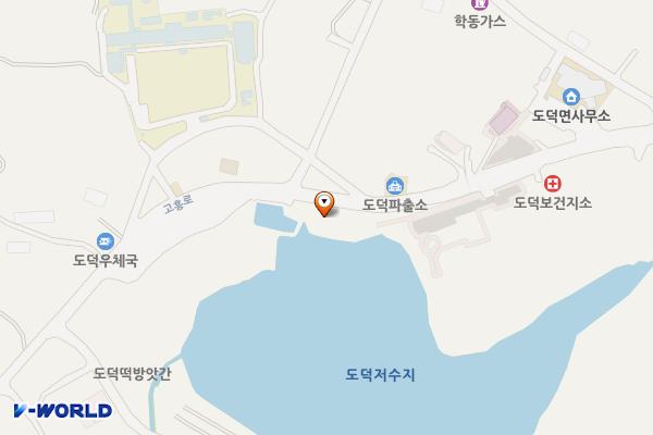 학동버스정류장 위치 지도 — 전남광주통합특별시 고흥군 도덕면 고흥로 472
