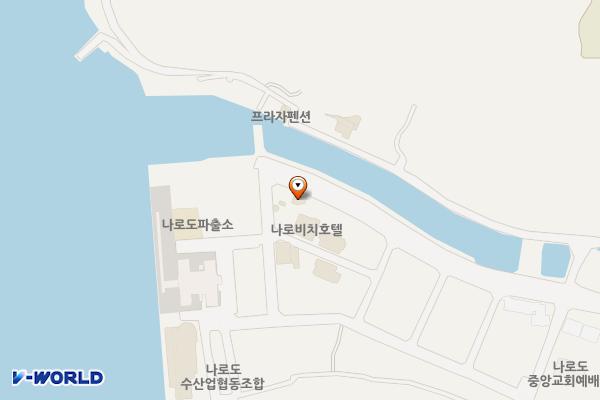 나로도항물양장 위치 지도 — 전남광주통합특별시 고흥군 봉래면 나로도항길 110-10