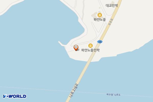 나로2대교물양장(와교물양장) 위치 지도 — 전남광주통합특별시 고흥군 동일면 와다리길 1-21