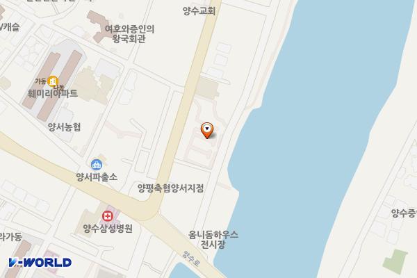 두물머리제2공영주차장 위치 지도 — 경기도 양평군 양서면 양수리 1157