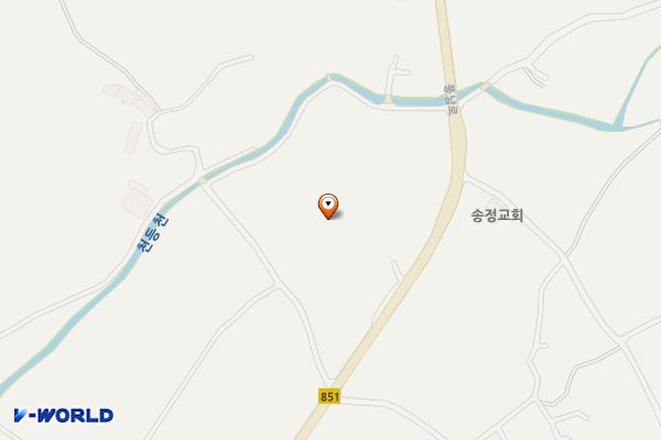 송정주차장 위치 지도 — 전남광주통합특별시 고흥군 풍양면 풍남로 582