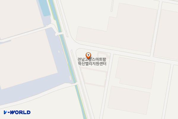 고흥스마트팜혁신밸리 지원센터 위치 지도 — 전남광주통합특별시 고흥군 도덕면 고흥만로 428-151