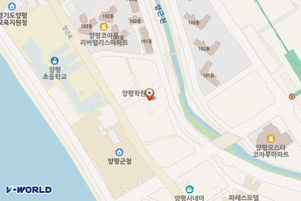 양평타워식노외주차장 위치 지도 — 경기도 양평군 양평읍 양근로147번길 8