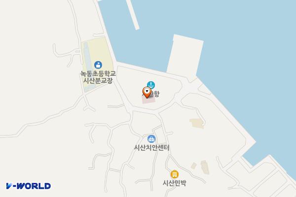 시산보건진료소 위치 지도 — 전남광주통합특별시 고흥군 도양읍 시산석금길 20