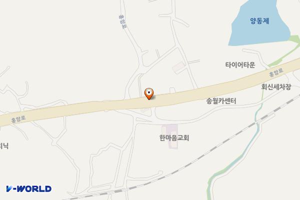 태백산맥문학관주차장 위치 지도 — 전남광주통합특별시 보성군 벌교읍 홍암로
