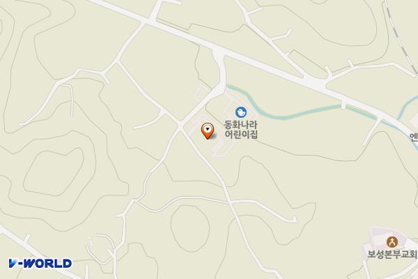 보성군 치매안심센터 위치 지도 — 전남광주통합특별시 보성군 보성읍 갱맹골길 206