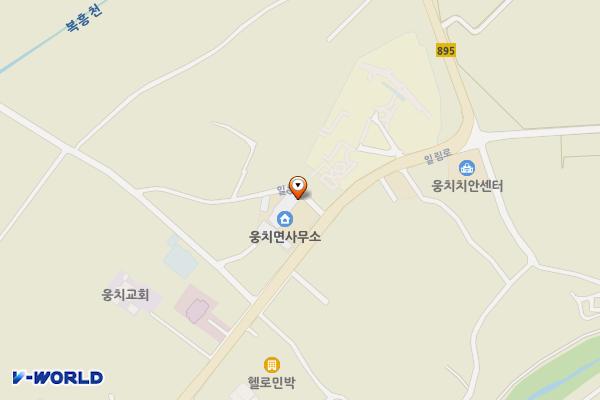 웅치면사무소화장실 위치 지도 — 전남광주통합특별시 보성군 웅치면 일림로 1001