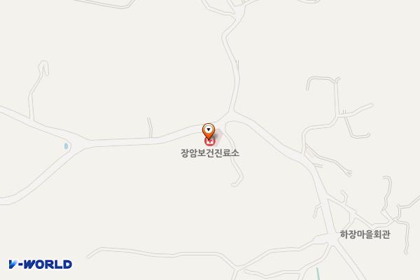 장암보건진료소 화장실 위치 지도 — 전남광주통합특별시 보성군 벌교읍 장암길 206
