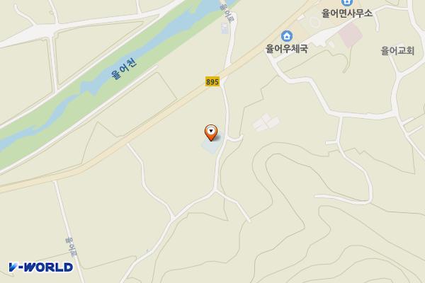 율어면 게이트볼장 화장실 위치 지도 — 전남광주통합특별시 보성군 율어면 율어로 542-8