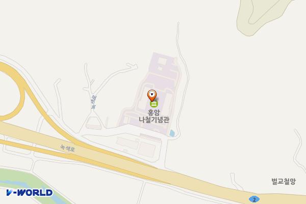 홍암나철기념관 위치 지도 — 전남광주통합특별시 보성군 벌교읍 녹색로 5163