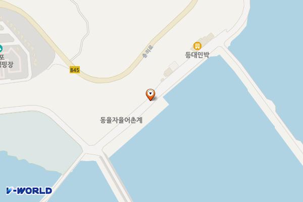 율포솔밭해변1 위치 지도 — 전남광주통합특별시 보성군 회천면 우암길