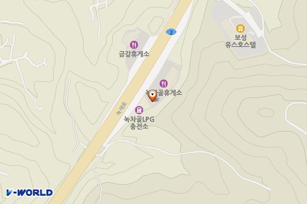 제일에너지(주) 녹차골엘피지충전소 위치 지도 — 전남광주통합특별시 보성군 보성읍 녹색로 2828