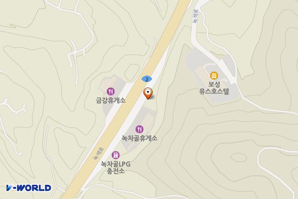 제일에너지㈜ 녹차골주유소 위치 지도 — 전남광주통합특별시 보성군 보성읍 녹색로 2846