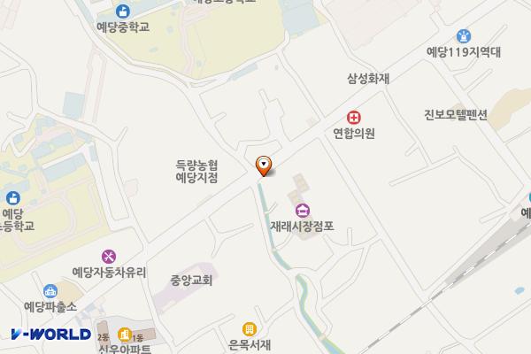 예당오일시장 위치 지도 — 전남광주통합특별시 보성군 득량면 예당길 158