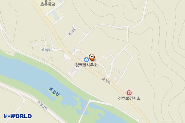 겸백면사무소 화장실 위치 지도 — 전남광주통합특별시 보성군 겸백면 충의로 2476